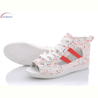 Кеды Victoria CF017 white-red