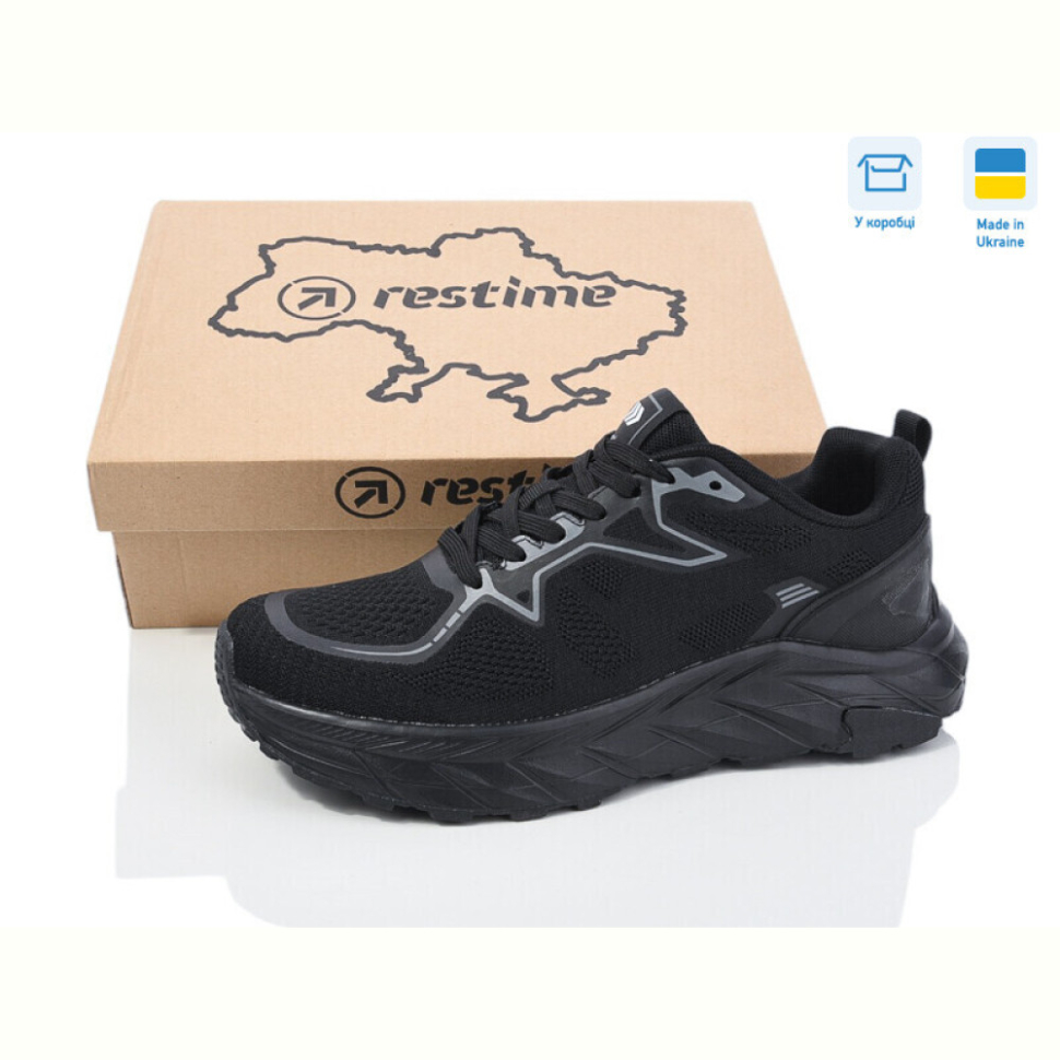 Кроссовки Restime XML25411 black