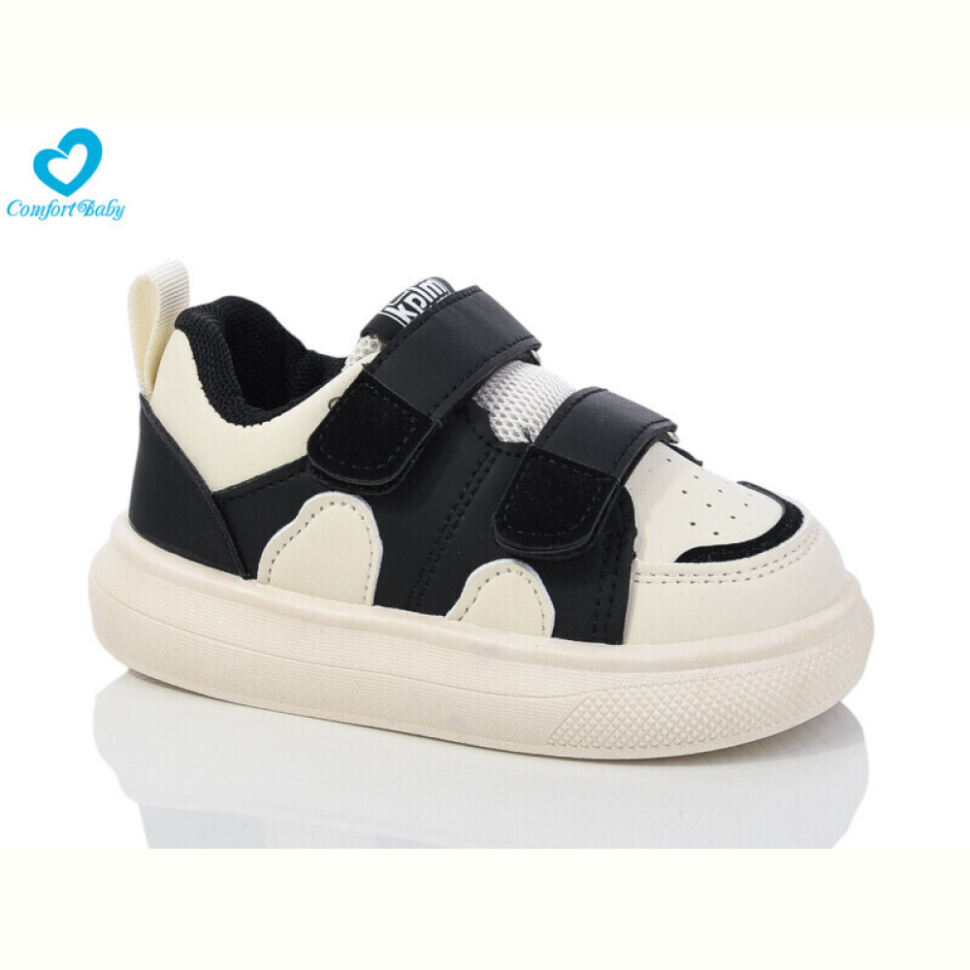 Кроссовки Comfort-baby 7199-1 біло-чорний