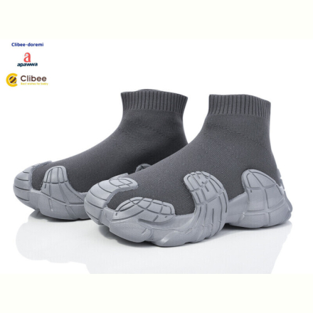 Кроссовки Clibee-Doremi N6100 l.grey-d.grey