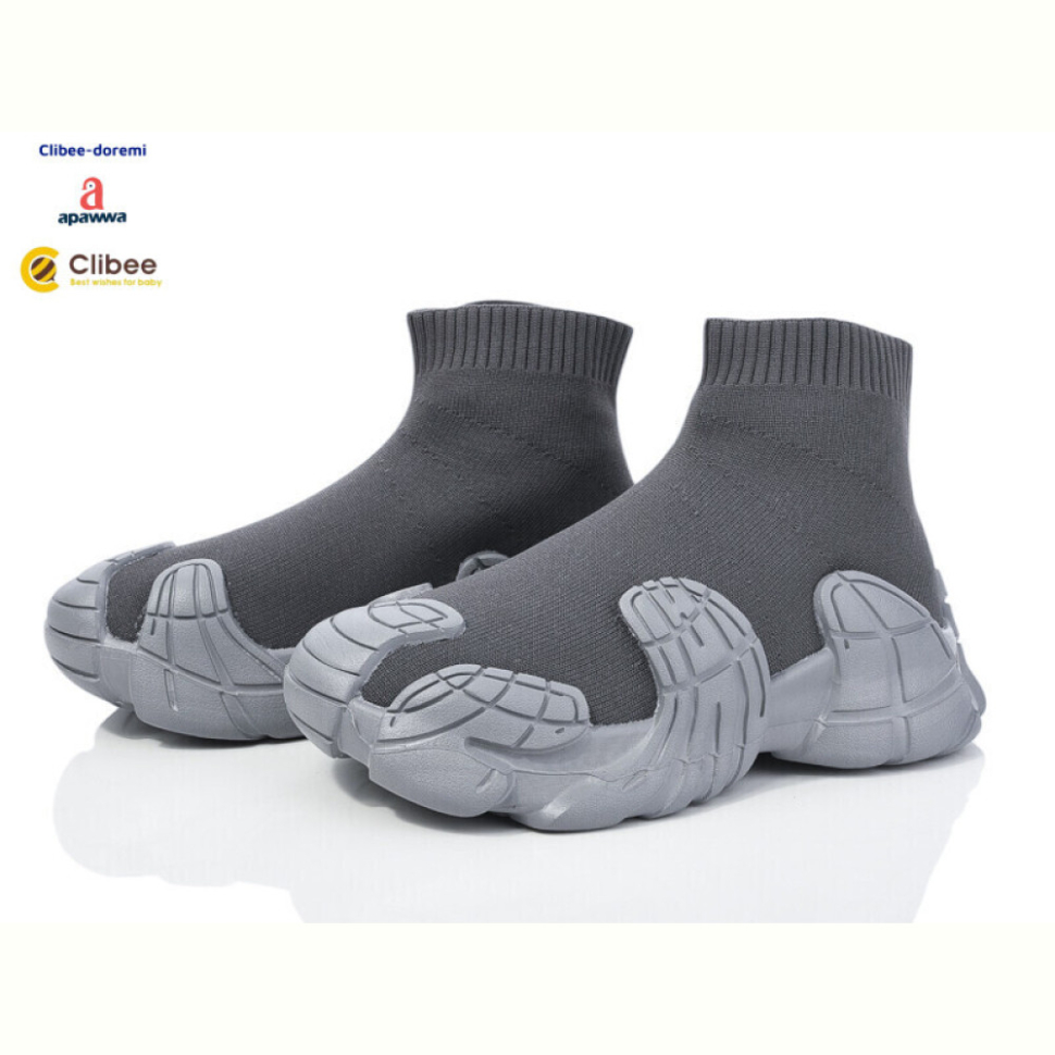 Кроссовки Clibee-Doremi N6100 l.grey-d.grey