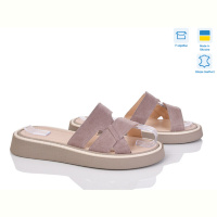 Шлепки G-Aira 6294 коричневий з. Под заказ