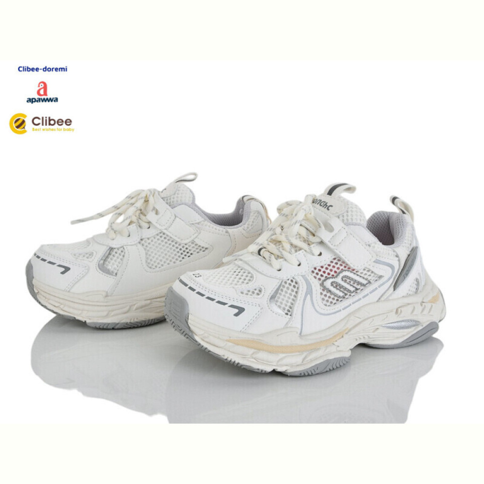 Кроссовки Clibee-Doremi A221930 beige-white
