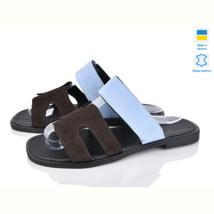 Шлепки G-Aira 888 блак.з.+кор.з.