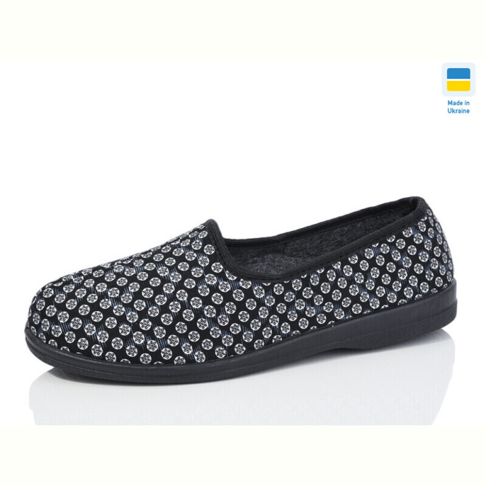 Тапки Lot Shoes Кружки хмельницьк чорний