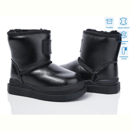 Угги КалориЯ L2323B black