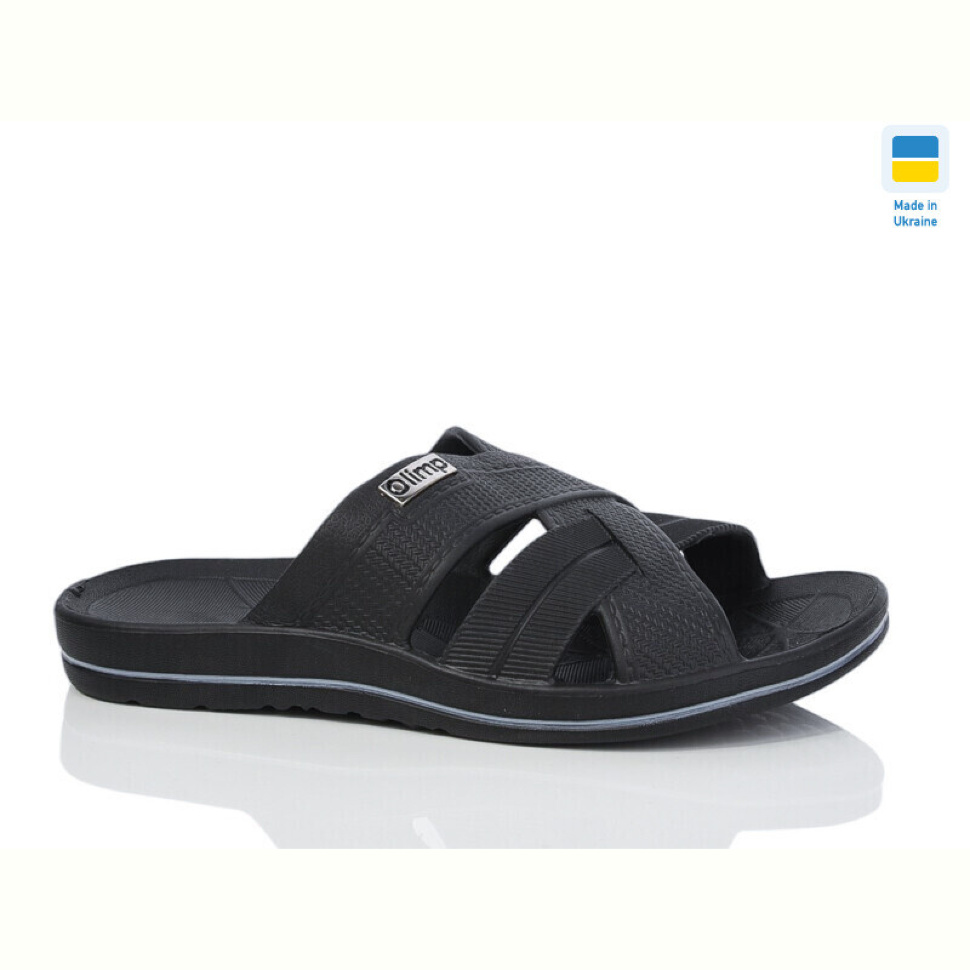 Шлепки Lot Shoes N204 чорний