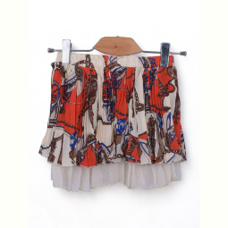 Юбка Obuvok 1816 (08598) beige-red