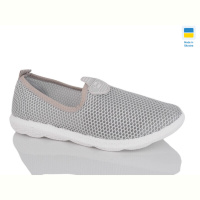 Кроссовки Inblue S18 сітка сірий б.п.