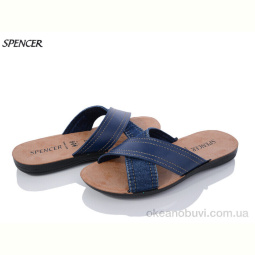 Шлепки Spencer 3556 джинс