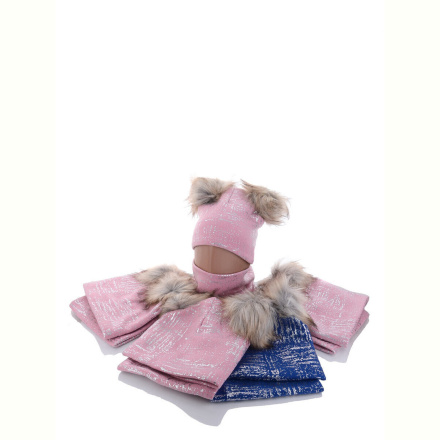 Шапка Red Hat KA337-1 комплект mix фліс