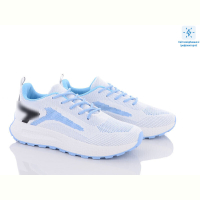 Кроссовки Violeta 143-28 white-blue