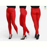 Лосины Sport style 531 червоний