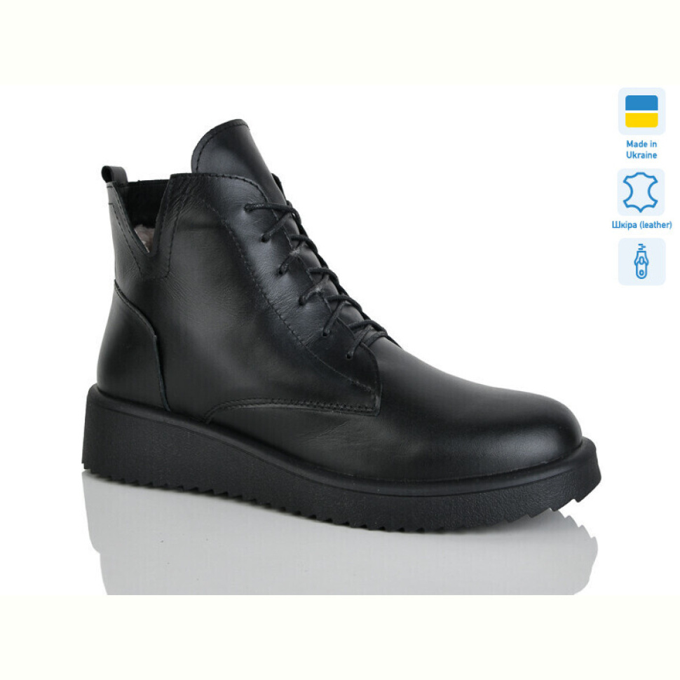 Ботинки Sali 33 чорний к. зима