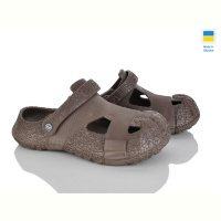 Кроксы Vladimir DS сабо 12 т.коричневий