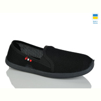 Слипоны Крок Сітка чорна