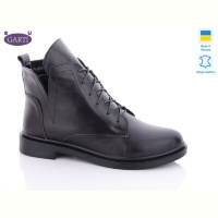 Ботинки Garti 209 чорна шкіра old