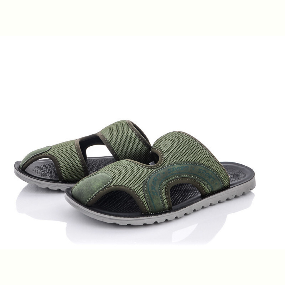 Шлепки Violeta M201-4 army green Шлепки Violeta M201-4 army green