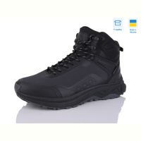 Кроссовки Restime EMZ25699 black-grey