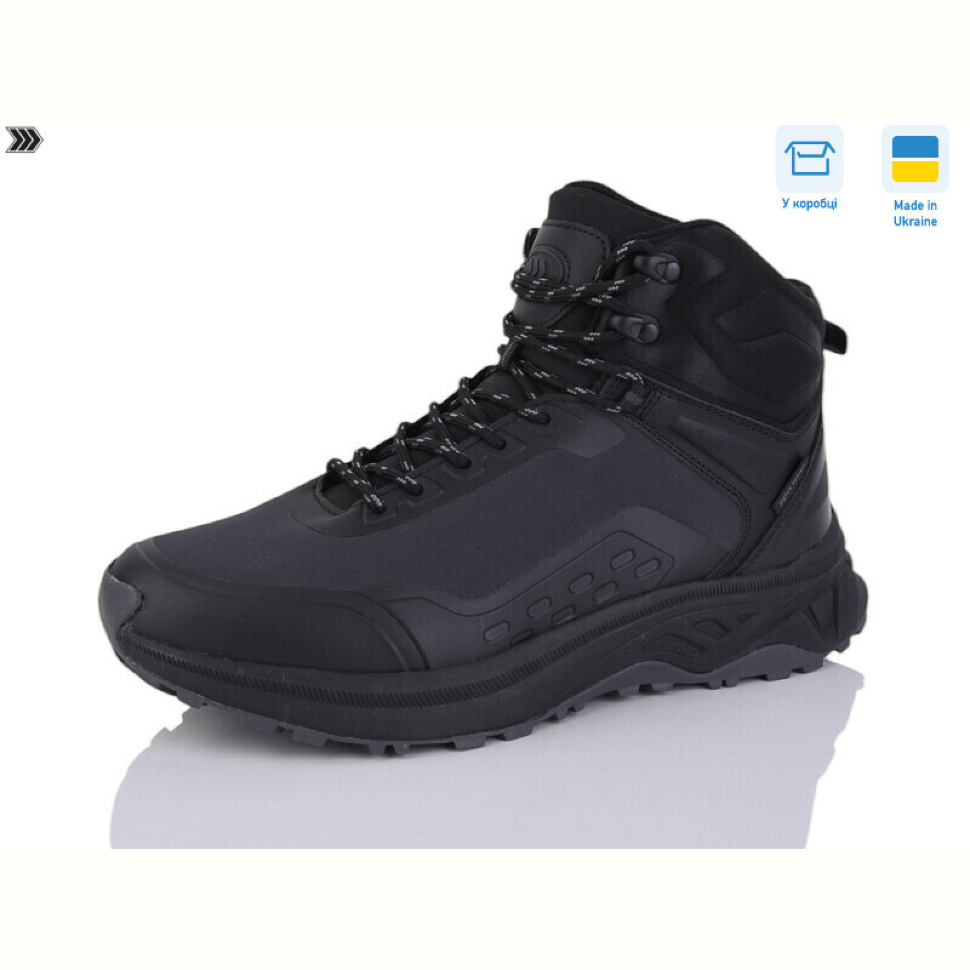 Кроссовки Restime EMZ25699 black-grey