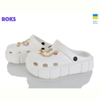 Кроксы Roks 152-581 білий