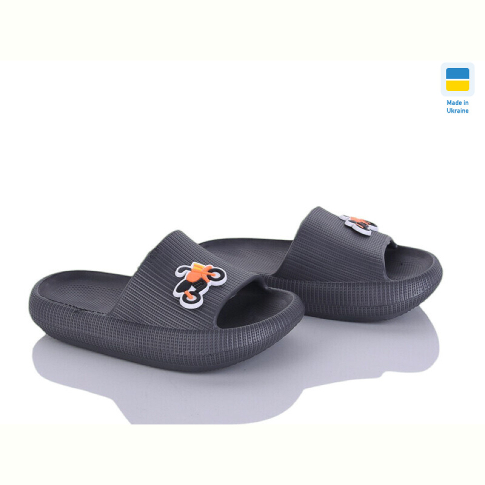 Шлепки Inblue 022 сірий