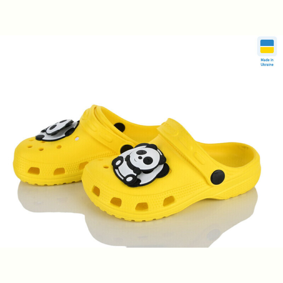 Кроксы Vladimir Cross H3-1 жовтий джибитца крутится