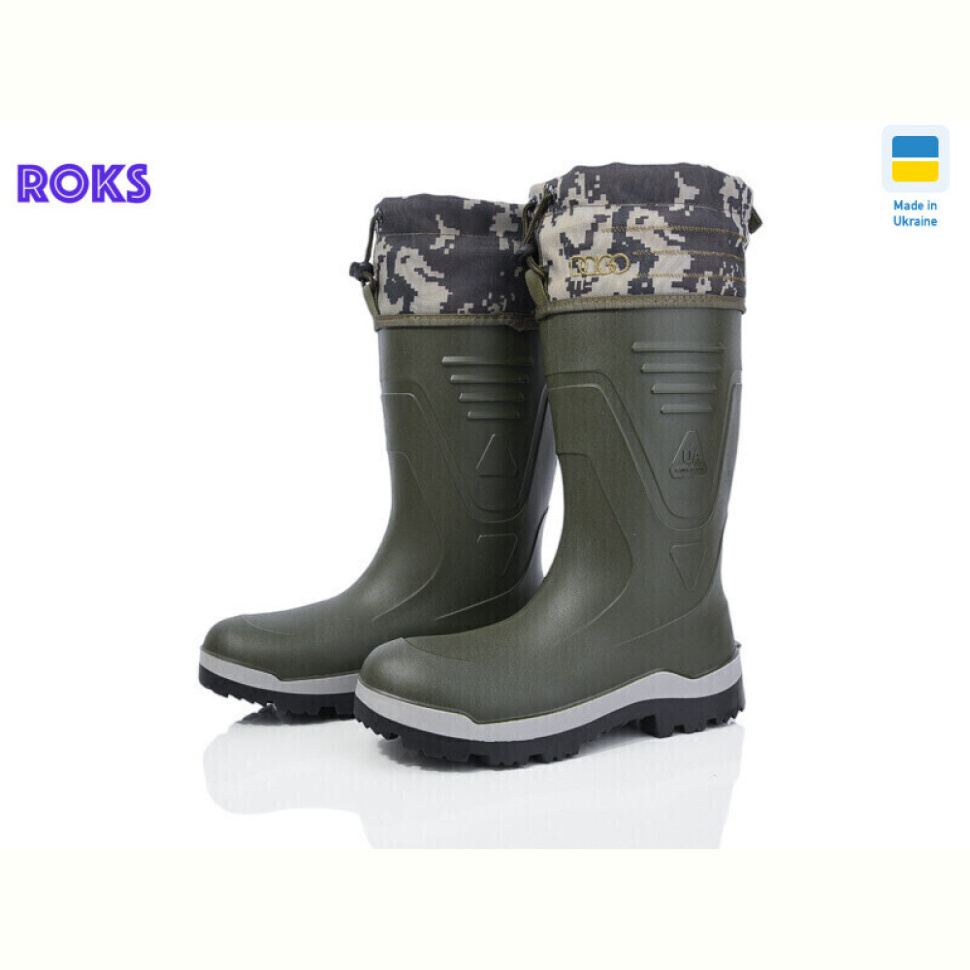 Резиновая обувь Roks Dago РБ201 хакі