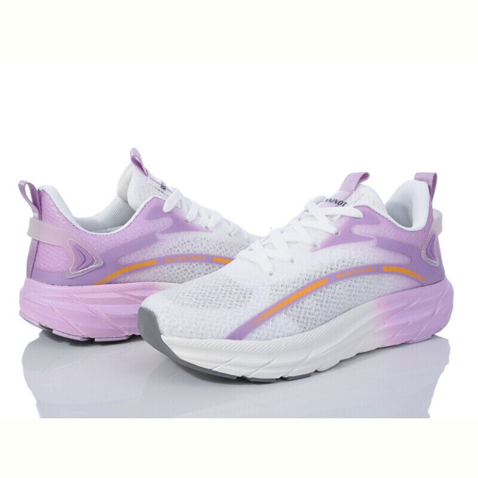 Кроссовки Violeta 20-1028 white-purple