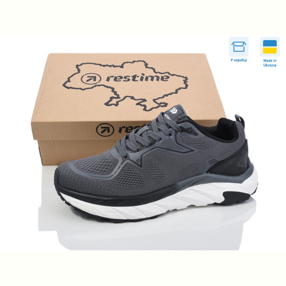 Кроссовки Restime XML25411 d.grey
