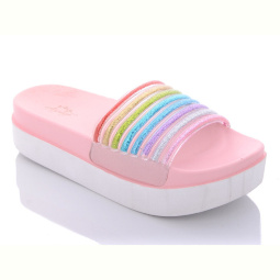 Шлепки Lion 885-3 pink