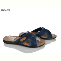 Шлепки Spencer 0301 батал джинс