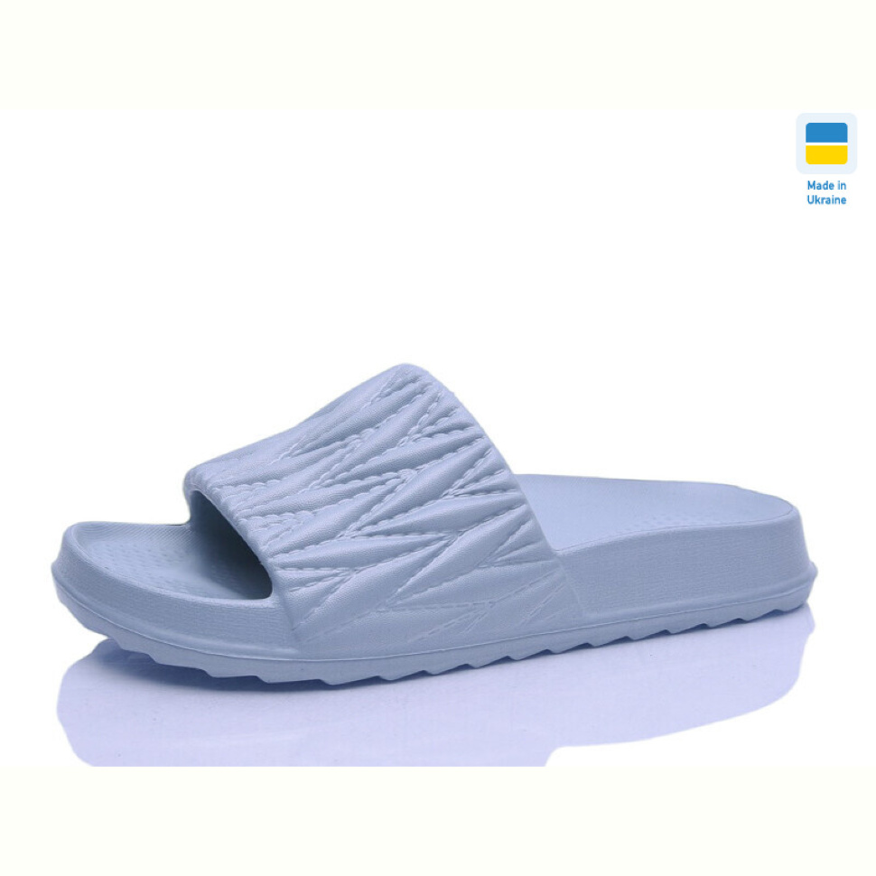Шлепки Lot Shoes N81 сіро-блакитний