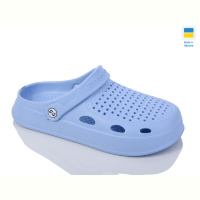 Кроксы Inblue Сабо N8 блакитний