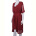 Халат Textile 16112B red