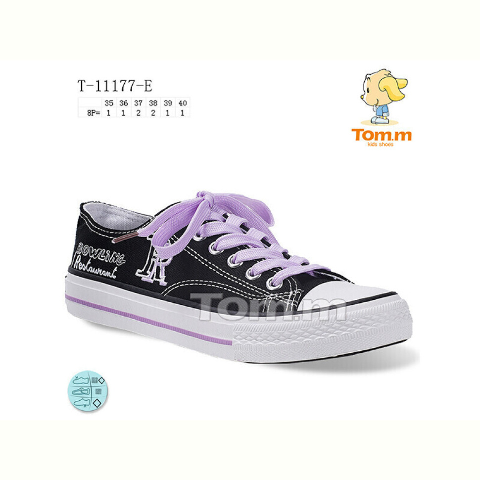 Кеды TOM.M T-11177-E Кеды TOM.M T-11177-E