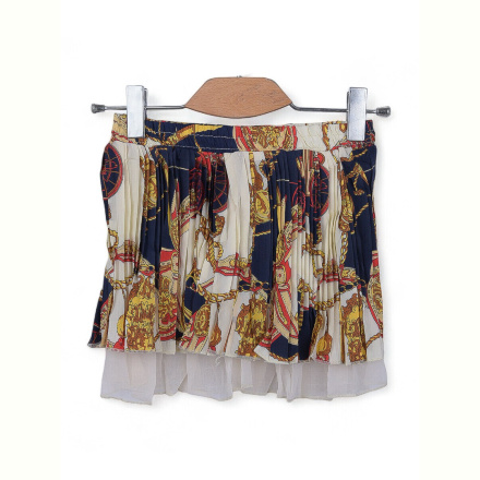 Юбка Obuvok 1816 (08597) beige-navy