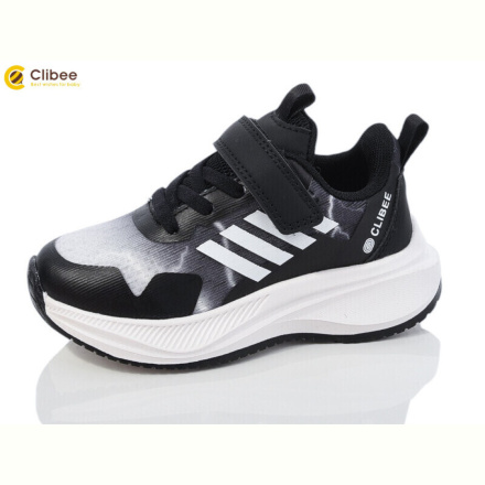 Кроссовки Clibee-Apawwa EB332 black-white