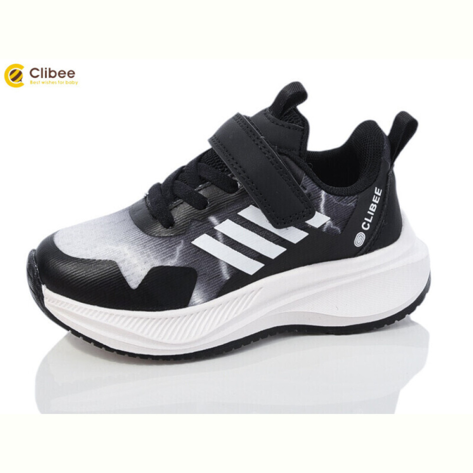 Кроссовки Clibee-Apawwa EB332 black-white