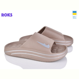 Шлепки Roks 513-020 коричневий