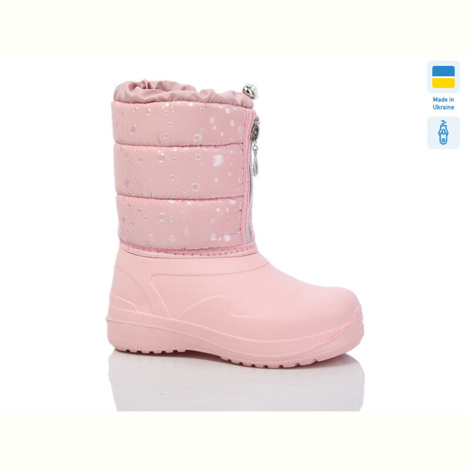 Сапоги из пены Крок 19Д-26 рожеві