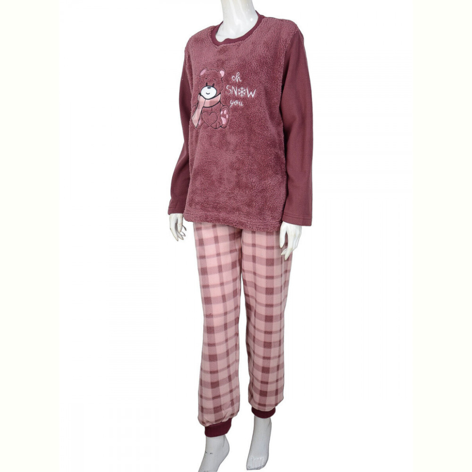 Пижама Nicoletta 94110 bordo