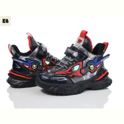 Кроссовки BIG 2117-A211B black-red