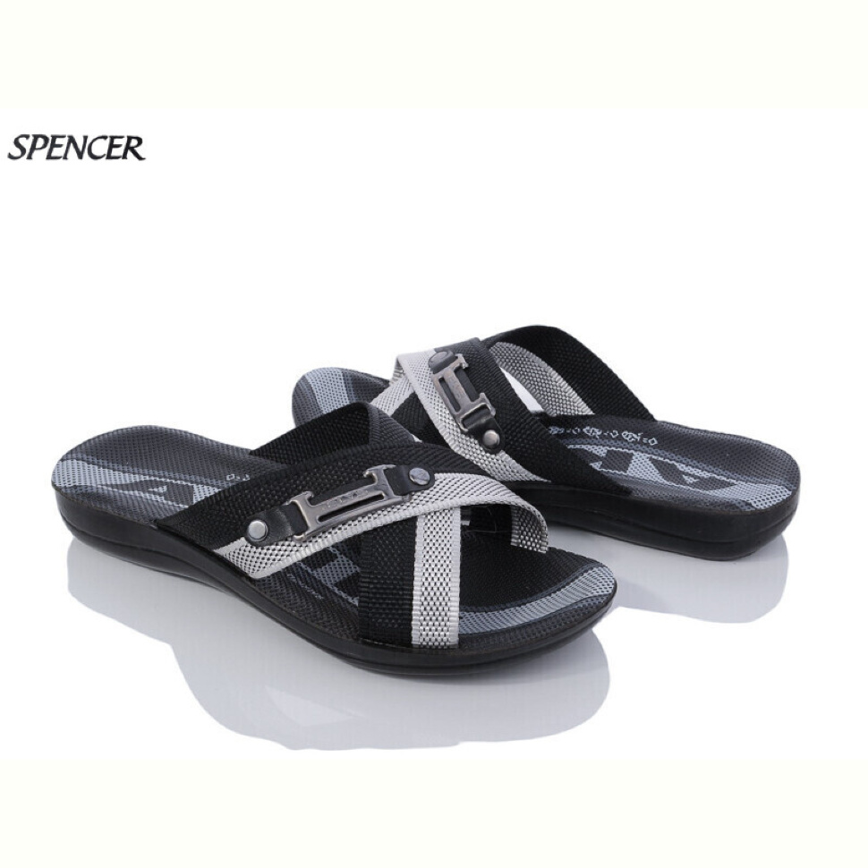 Шлепки Spencer 007 black
