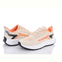 Кроссовки Violeta 143-28 beige-orange