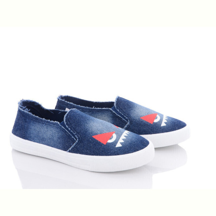 Слипоны Violeta 46-35 d.blue