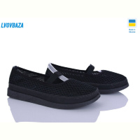 Балетки Lvovbaza Paolla Б2 чорний
