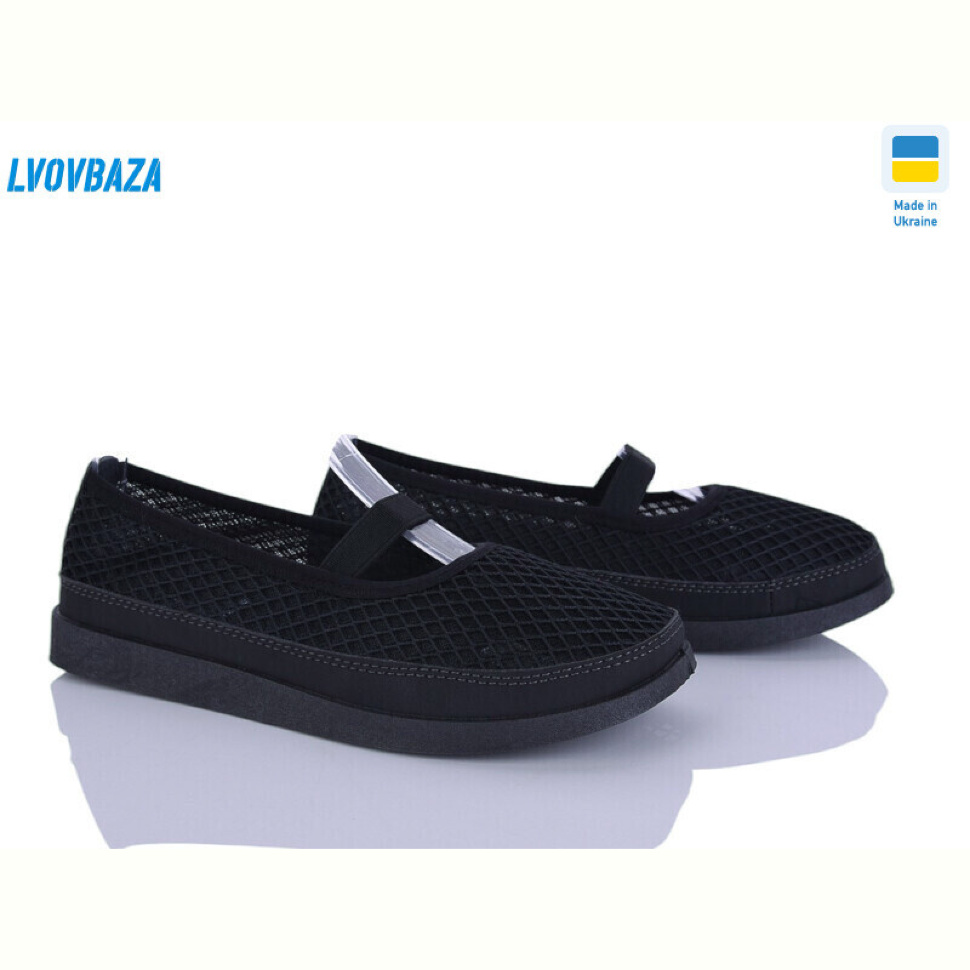 Балетки Lvovbaza Paolla Б2 чорний