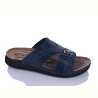 Шлепки Oscar 01-40 синій к.