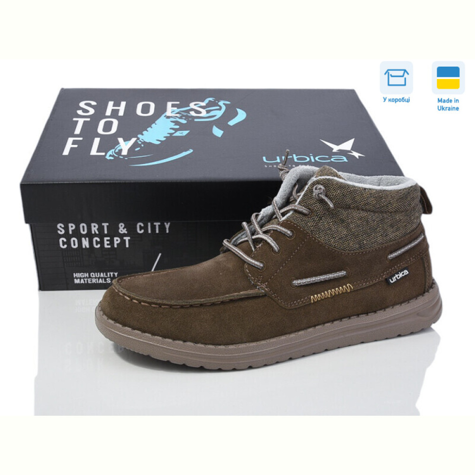 Ботинки Restime ZMZ24504 brown